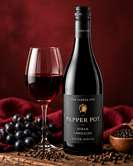 Rode wijn - The Pepper Pot - Syrah, Grenache